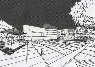 Plaza de la estación, Las Arenas